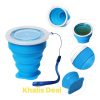 Portable Foldable Collapsible outdoor Travel Silicone Coffee Cup-পোর্টেবল / ফোল্ডেবল ড্রিংকিং গ্লাস /কাপ